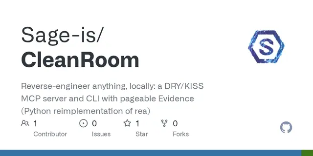 CleanRoom: a Python reimplementation of REA preview