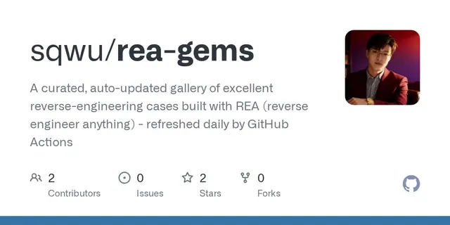 REA Gems: a daily-updated gallery of REA cases preview