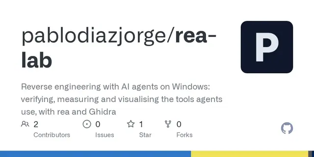 rea-lab: a Windows REA and Ghidra verification lab preview